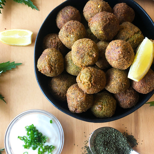 Falafel schnelles Rezept gesund vegan