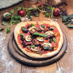 Gesund genießen: knusprig vegane Dinkel-Pizza