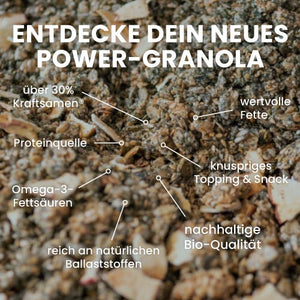 
                  
                    Kraftsamen® Bio-Granola Knuspermüsli mit Brennnessel & Mädesüß
                  
                
